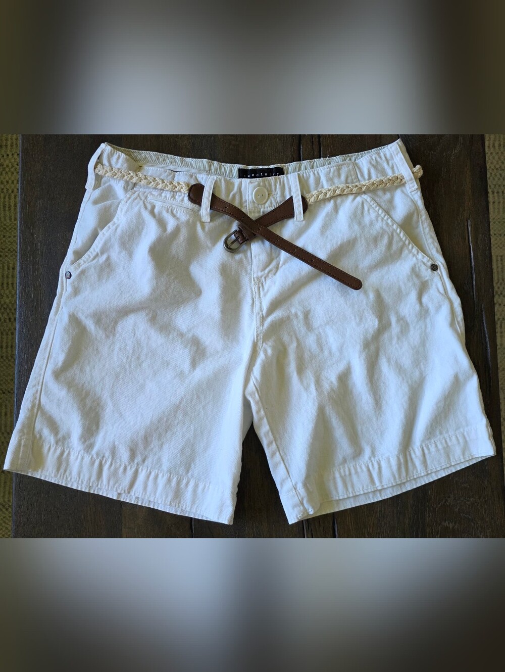 Anthropologie Sanctuary Womens Shorts White Size 29 Never Worn!